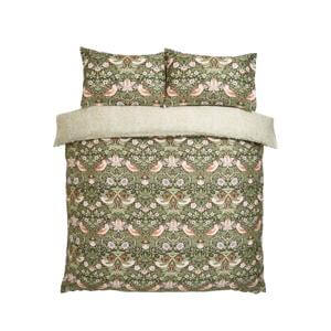 William Morris At Home Strawberry Thief Nettle Duvet Cover Set